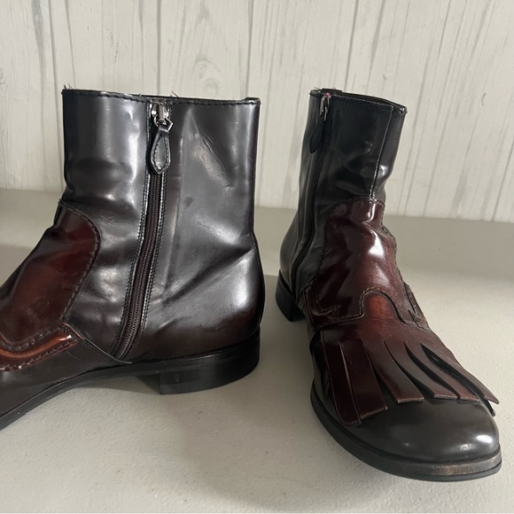 Prada Chelsea Boots Mens  #2TG009 Size 9 - Picture 5 of 12